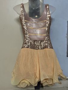 Pintrest padded flared Sparkly Party Dress