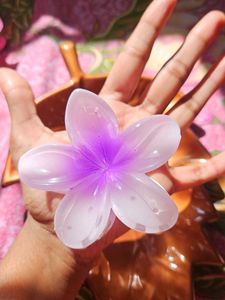 Flower Hair Claw Clips
