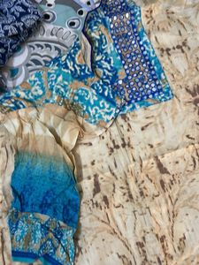 Elegant Mirror work Kurta