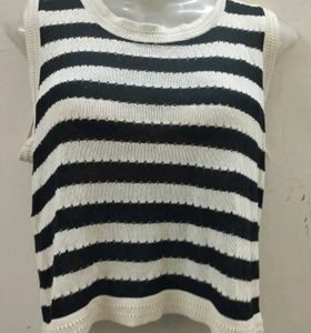 Striped Knit Tank Top