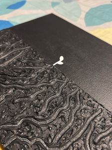 Textured Black Artwork