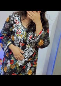 Malmal Chikankari Kurta Set☘️ 🌷SALE🌷
