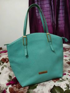 Caprese Turquoise Satchel Bag