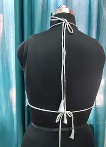 2 One Sequin &amp; Satin Blouse