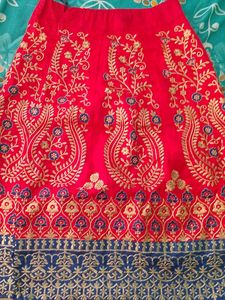Girls Lehanga Choli.For 6th&amp;7th Class.