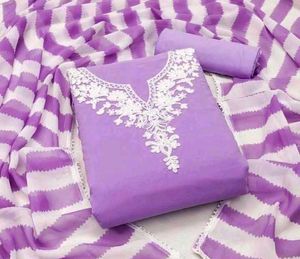 Brand New Levender Thread Word Suit Set