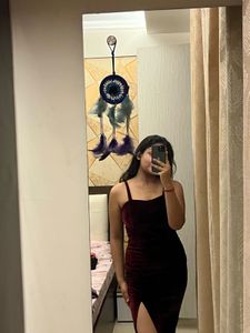 Elegant Velvet Bodycon Dress