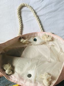 Striped Tote Bag