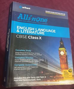 English Language & Literature Guide Book CBSE X