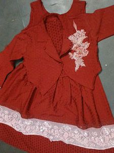 New mini frock with jacket