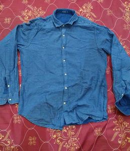 Double sided, 2-in-1 cotton denim like shirt