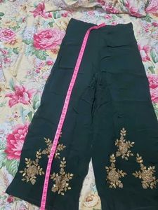 Elegant Green Embroidered Salwar Suit