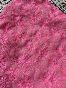 Pink Embroidered Salwar Kameez Set
