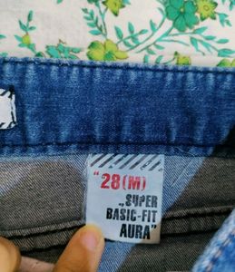 Denim Mini Skirt