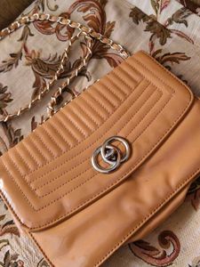 Nude Colour Sling Bag New
