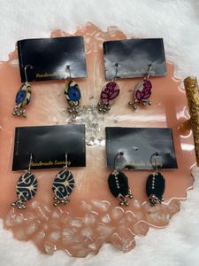 Handmade Fabric Earrings