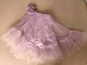 Cute Purple Tulle Dress