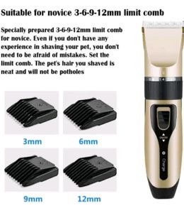 Evetis Pet Hair Trimmer, Black For Dogs Cat Rabbit
