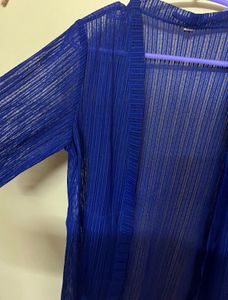 Blue Sheer Cardigan