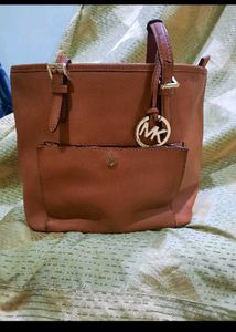 Michael Kors Orange Jet Set Tote