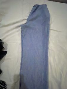 Blue Casual Pants