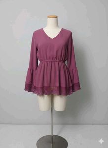 Elegant Bell Sleeve Top