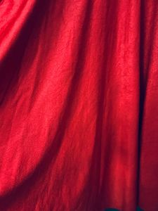 Red Shiny Fabric