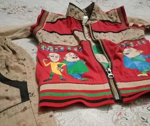 Motu Patlu 3-Piece Outfit
