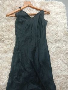 Zara Satin Body Con Dress