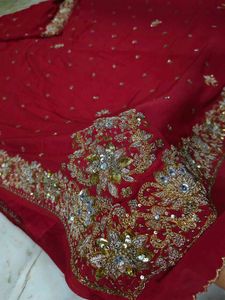 Zardozi Saree Need Dry Clean Only
