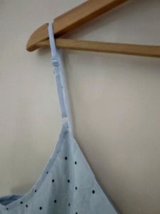 Blue Polka Dot Cami