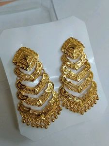 Earings Shri Hari Gold Plated Jewellery
