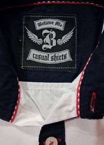 Casual White Shirt L Size