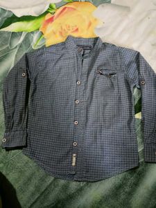 Boy's Checked Dress Shirt Pack Of 2