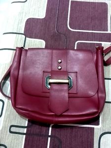 Maroon Crossbody Bag