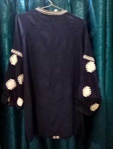 Bohemian Embroidered Tunic Top