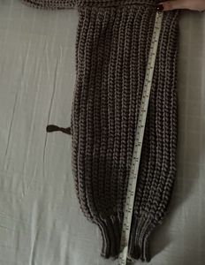 💐 Warm Hand Knit Urbanic Lavender Grey Sweater Hoodie 💐
