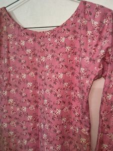 Floral Pink Kurta