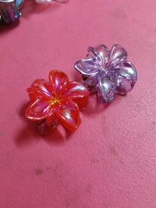 Flower Hair Clips