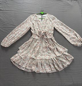 Floral Print Tiered Dress