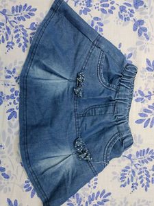 Cute Denim Skirt