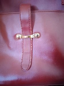 Maroon Color Handbag