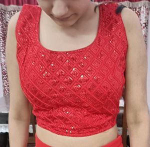 New Red Blouse