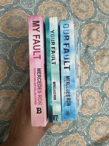 My Fault 3 Book Series Mercedes Ron
