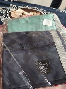 Pink Foldable Travel Duffel Bag