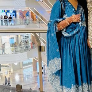 Elegant Blue Kurta Set