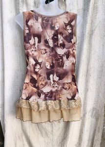 43119. Graphic Print Tank Top