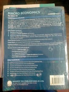 Sandeep Garg Macro Economics Class 12