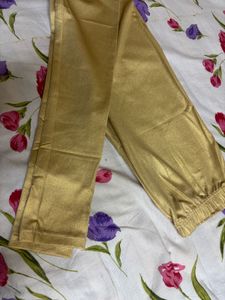 Golden Shimmer leggings