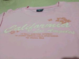 Pink California Tee
